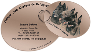 Homepage vom Chateau de Belgique